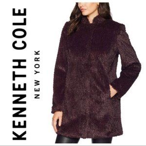 KENNETH COLE Vegan FUR COAT Woobie